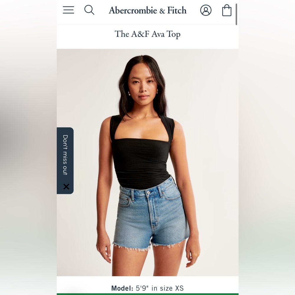 Abercrombie Ava Top